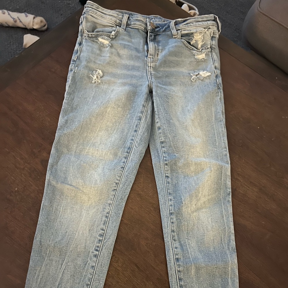 American Eagle Crop Jegging - Size 8